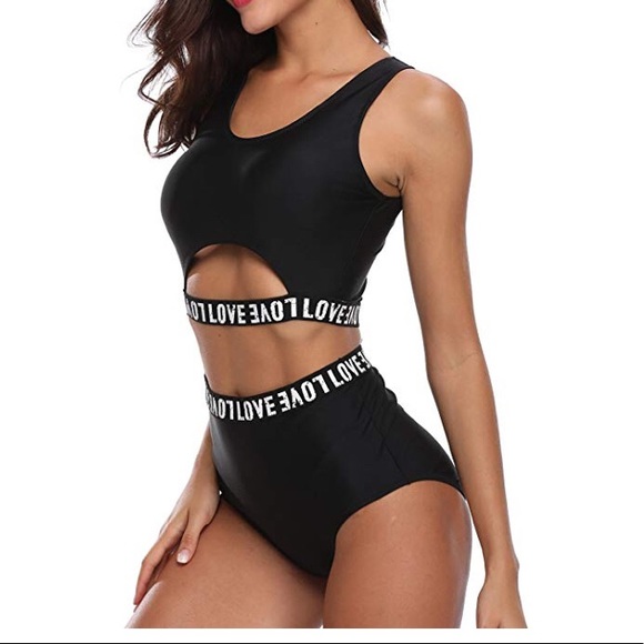 2 piece high waisted cutout bikini - Picture 2 of 5